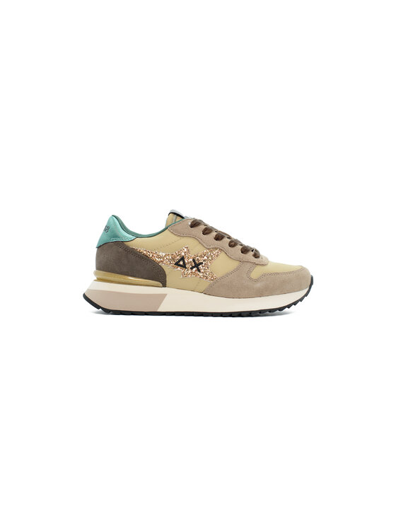 Sun68 Stargirl Glitter Logo - Women's Sneakers | Nencini Sport