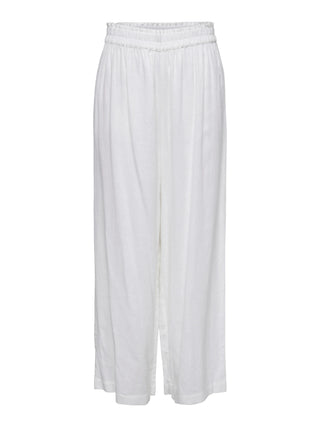 ONLY PANTALONI IN LINO TOKYO BLEND DONNA 15259590 BGW