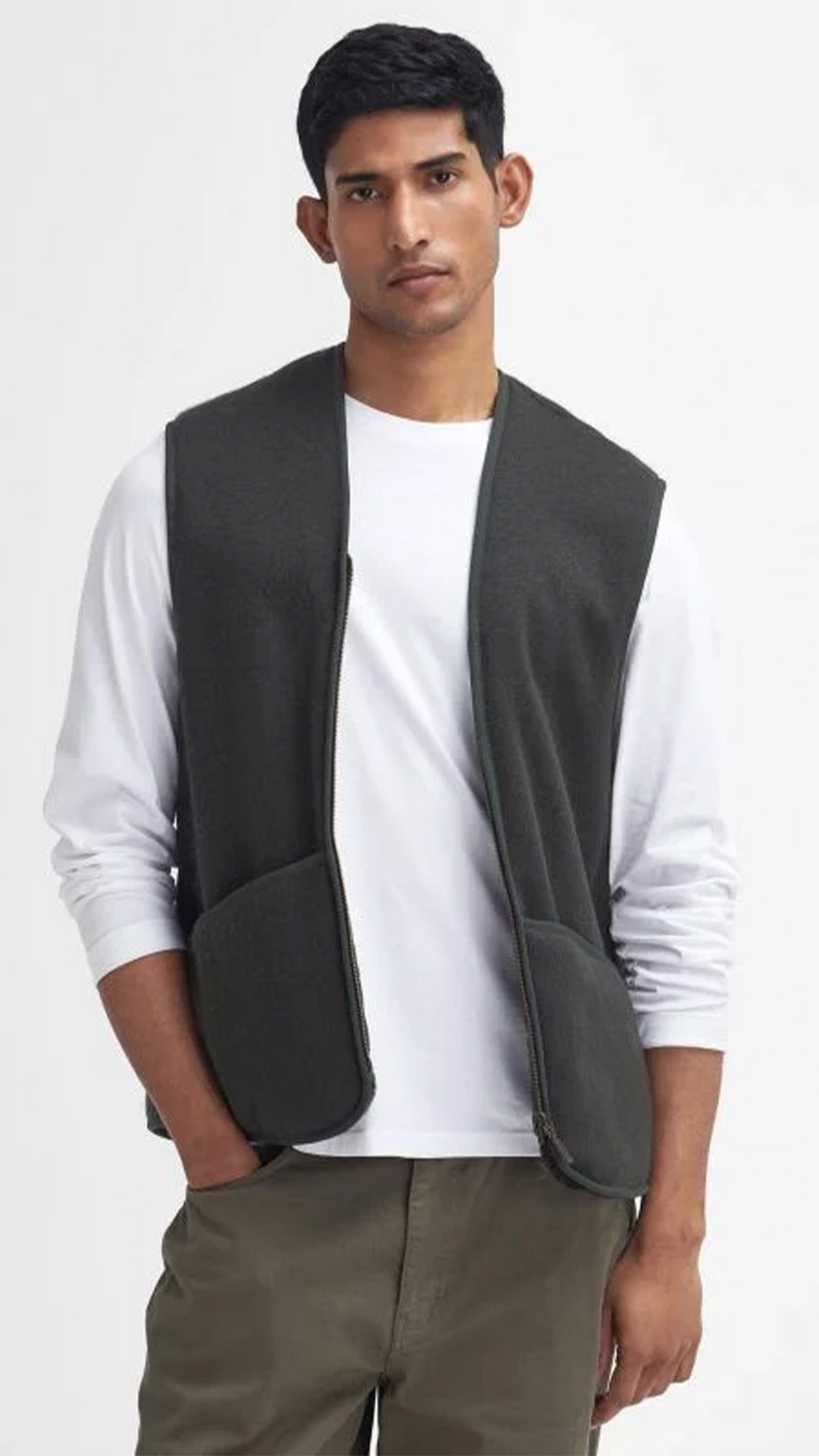 BARBOUR MEN'S WAISTCOAT MLI0004 SG71 – Euforie Vico Equense