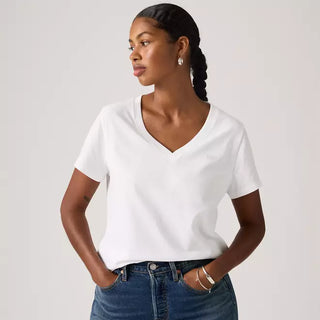 LEVI'S T-SHIRT MEZZA MANICA SCOLLO A V DONNA 005J6 0011