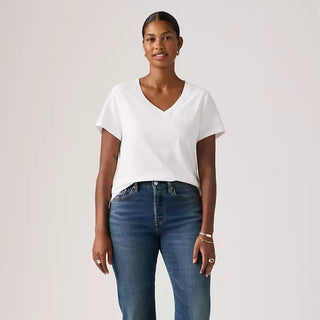 LEVI'S T-SHIRT MEZZA MANICA SCOLLO A V DONNA 005J6 0011