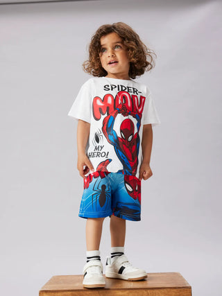 NAME IT MMALTE COSTUME CON STAMPA SPIDERMAN 13253236 BLF
