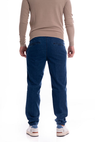 MORO PANTALACCIO CHAMBRAY JEANS MJ6111 DEN