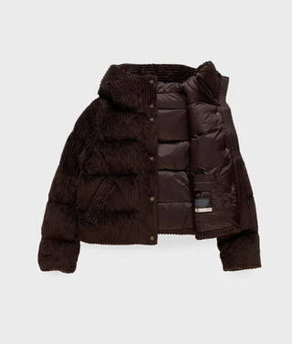 REFRIGIWEAR GIUBBOTTO VELVET BRAFFY CON CAPPUCCIO DONNA W85100 PL2533 H01911