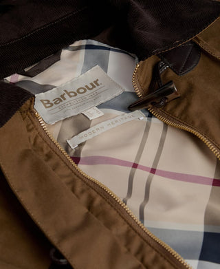 BARBOUR MYRA DUFFLE GIUBBOTTO CERATO TARTAN DONNA LWX1489 BR31