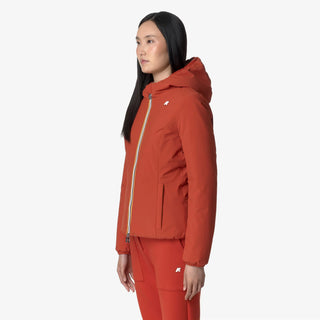 K-WAY GIUBBOTTO CORTO LILY REVERSIBILE DONNA K6128TW ASH
