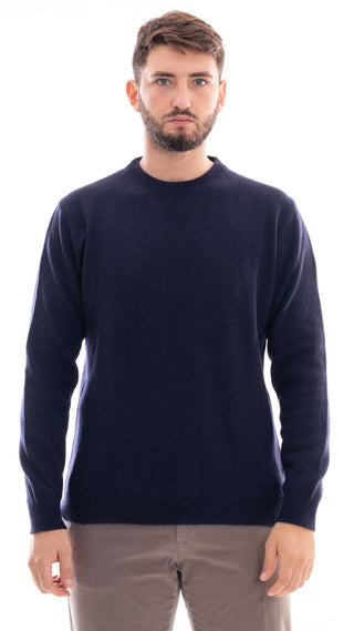 WOOL&CO MAGLIONE GIROCOLLO RASATO 4080 0023