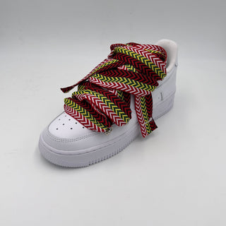 NIKE AIR FORCE LACCI IN TRIPLE LANVIN AIR FORCE TRIPLE RED