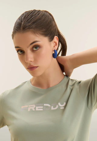 FREDDY T-SHIRT GIROCOLLO CON LOGO FREDDY S26WCRT2 V96