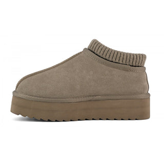 COLORS OF CALIFORNIA EGGY PLATFORM ANKLE BOOT WITH SOCK WOMEN YWPLA09 TAU