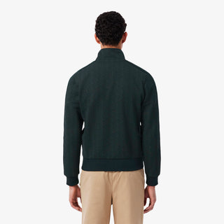 LACOSTE GIACCA DELLA TUTA IN JACQUARD CON ZIP PARIS UOMO SH1368 SPU