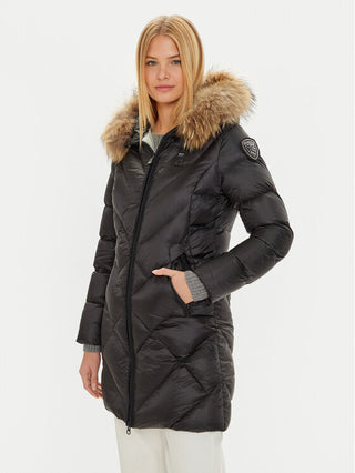 BLAUER ALTHEA LONG DOWN JACKET WITH FUR WOMEN BLDK03052 006047 999CB