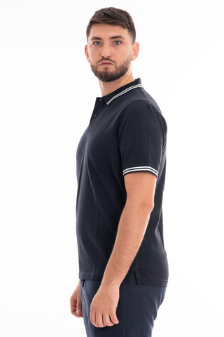MARKUP SHORT SLEEVE PIQUET POLO MK11002 BLUE