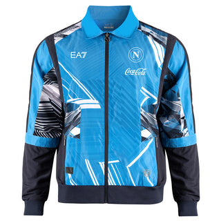 EA7 NAPOLI NAPOLI PRE MATCH JACKET COCACOLA N25P01