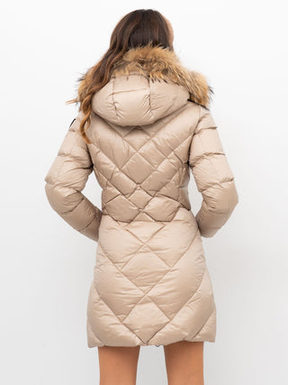 BLAUER ALTHEA LONG DOWN JACKET WITH FUR WOMEN BLDK03052 006047 301CB