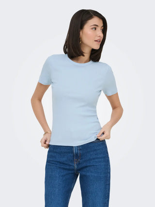 JACQUELINE DE YONG LUCKY T-SHIRT GIROCOLLO 15352288 CSB