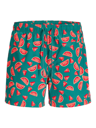 JACK&JONES MAUI VIBES BOXER MARE A FANTASIA CON ANGURIA 12291426 CLB