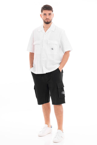 CALVIN KLEIN JEANS SHIRT SEERSUCKER J325175 YAF