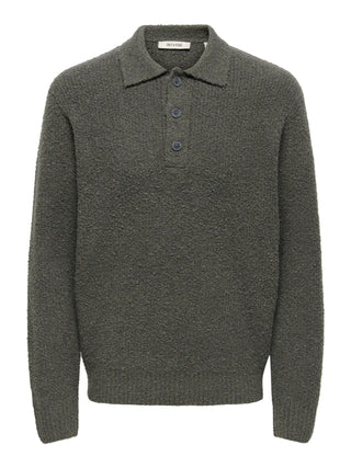 ONLY&SONS POLO DALE A MANICHE LUNGHE 22033324 BLG