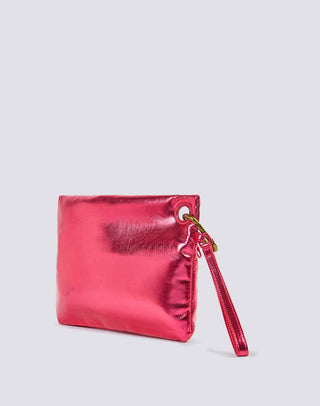 SUNDEK POCHETTE CLUTCH LAMINATA CON LOGO AW416ABPU7LA A70LA