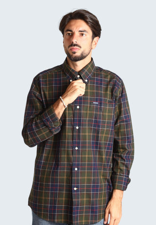 BARBOUR MEN'S WETHERAM TAILORED SHIRT MSH4982 TN11