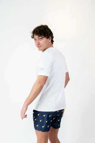 LORD PARTENOPEI T-SHIRT CON LIMONE TM26-LIMO BIA