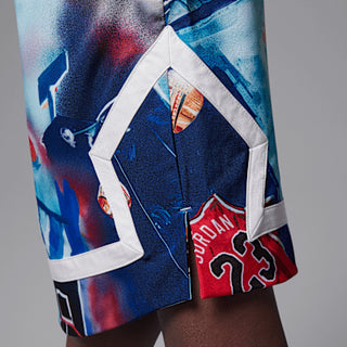 NIKE JORDAN ABITO BROOKLYN POOLSIDE CON GRAFICHE E CHIUSURA CON BOTTONI JR 45D811 572