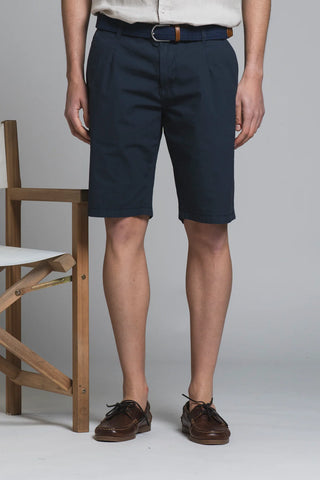 IMPURE CHINO BERMUDA IN POPELINE  UOMO KURT POPC01