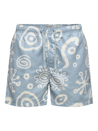 ONLY&SONS PRINT BOXER MARE FANTASIA 22038365 DYB
