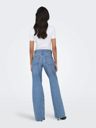 ONLY JEANS BRENDA LOW WIDE A GAMBA LARGA 15345428 LMB