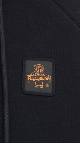 REFRIGIWEAR FELPA CON CAPPUCCIO E ZIP FRANKIE UOMO F20308 FG9102 G06000