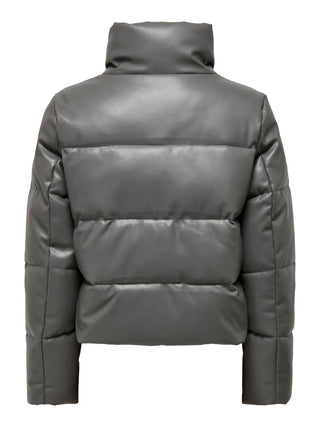 ONLY ELSIE HIGH NECK LEATHER JACKET WOMEN 15322016 PMS