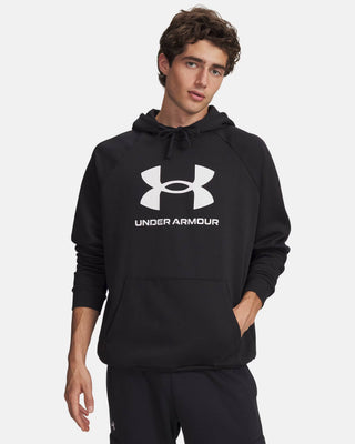 UNDER ARMOUR FELPA RIVAL CON LOGO UOMO 1379758 0001