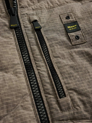 BLAUER PIUMINO WAVE CON CAPPUCCIO UOMO BLUC03074 007314 341