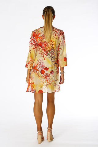 POSITANO BY JEAN PAUL KURTA COTONE MANICA LUNGA FANTASIA 51883 19