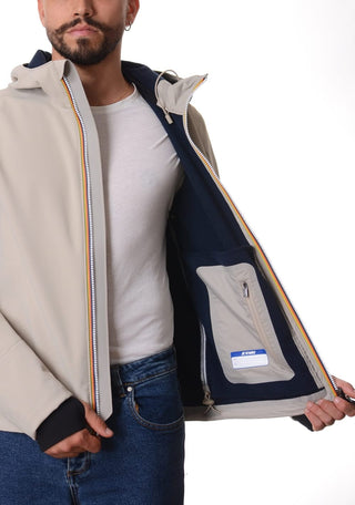 K-WAY GIUBBOTTO JOACHIM BONDED CORTO UOMO K3135KW B2A