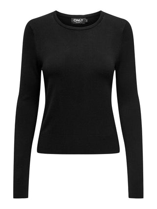 ONLY PULLOVER VENICE LIFE GIROCOLLO DONNA 15333989 BLK