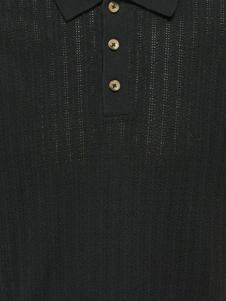 ONLY&SONS MOON POLO UOMO 22032760 BLK