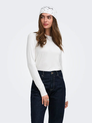 ONLY BAMBOO T-SHIRT DONNA 15377113 CLD