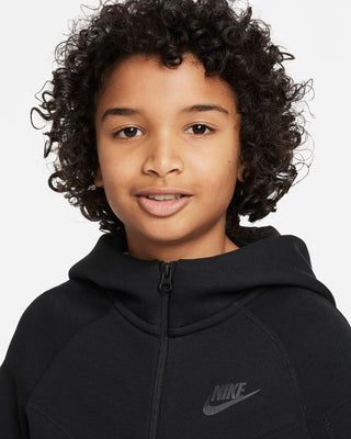 NIKE FELPA SPORTSWEAR TECH FLEECE JR FD3285 010