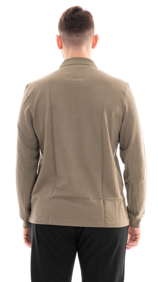 LACOSTE LONG SLEEVE PIQUET POLO L1312 BMY