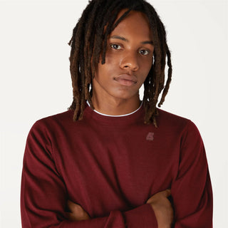 K-WAY PULLOVER SEBASTIEN MERINO UOMO K6113BW WNT