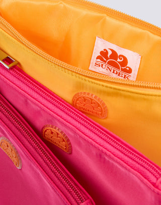 SUNDEK 3 PIECE CLUTCH WITH KEY RING AND RAINBOW DETAIL AM083ABPY800 A7102 