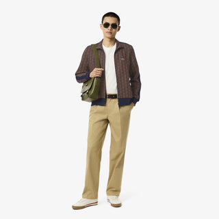 LACOSTE FELPA CON ZIP MONOGRAM LACOSTE UOMO SH1368 9I4