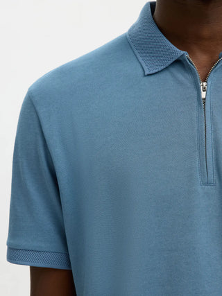 SELECTED HOMME FAVE POLO CON ZIP 16079026 BME