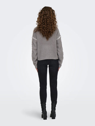 JACQUELINE DE YONG ROSELLA LONG SLEEVE PULLOVER WOMEN 15329787 DCS