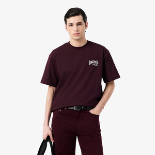 LACOSTE T-SHIRT IN JERSEY CON RICAMI UOMO TH9985 3KE