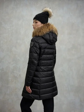 BLAUER PIUMINO KRISTIN CON CAPPUCCIO DONNA BLDK03103 006047 999EI