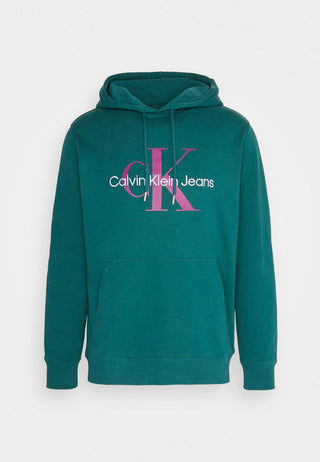 CALVIN KLEIN JEANS FELPA CON CAPPUCCIO MONOLOGO UOMO J320805 LJX