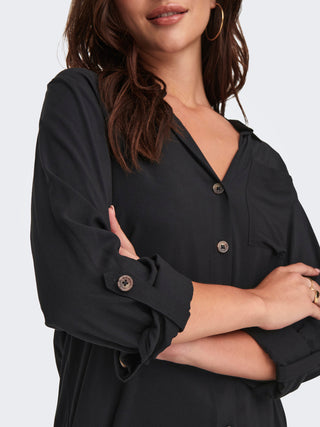 JACQUELINE DE YONG LAUREL SHIRT LONG SLEEVE WOMEN 15329311 BLK